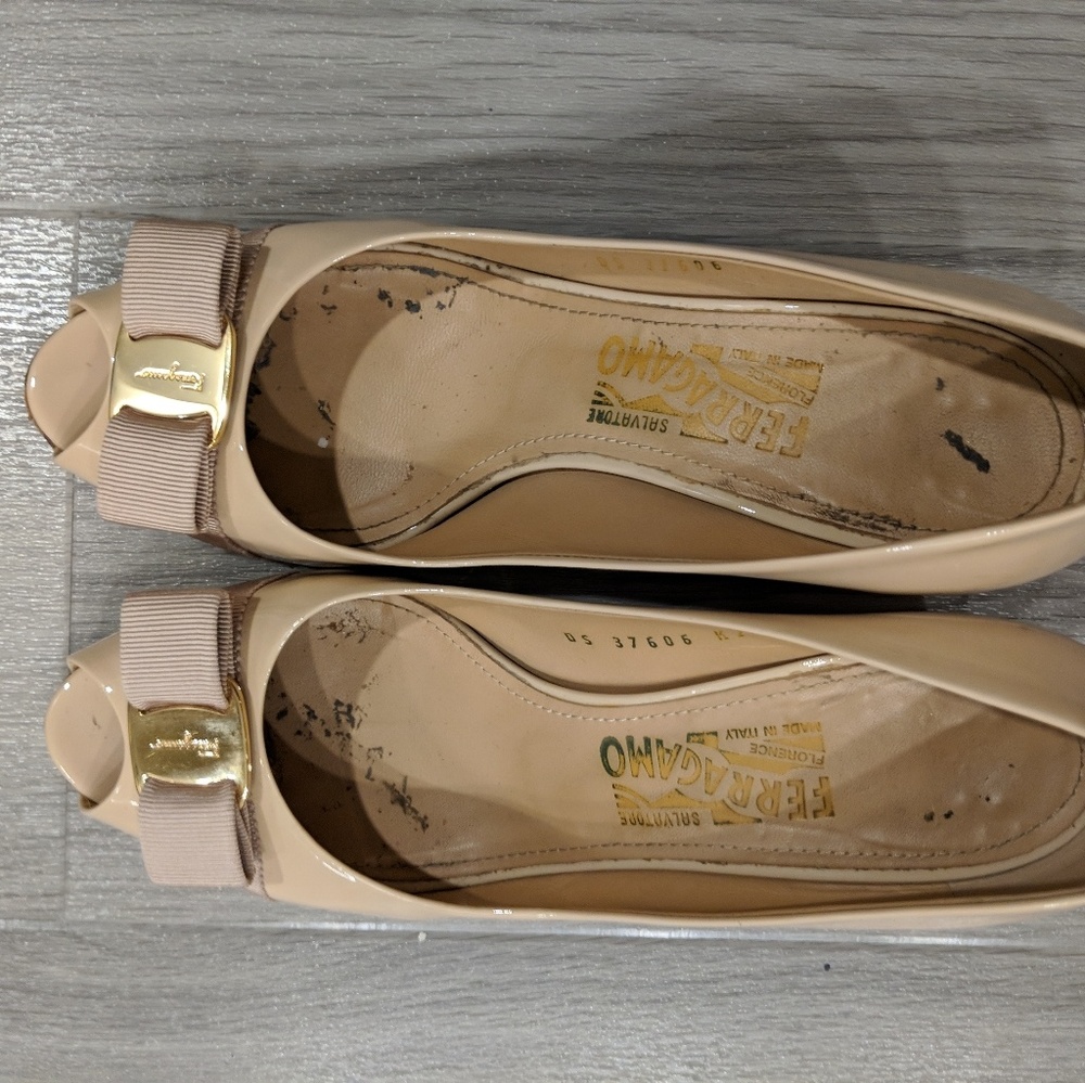 Ferragamo Wedge Heels - Gem